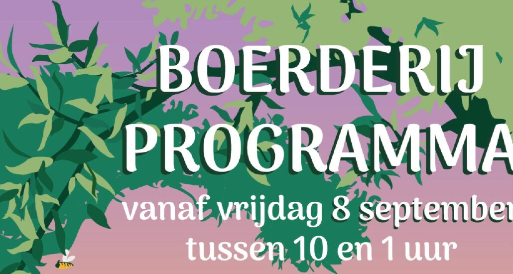 Boerderijprogramma voor mensen met beginnende dementie Combiwel Buurtwerk Amsterdam